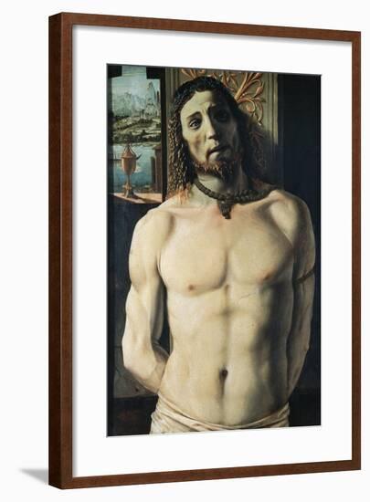 Christ at Column, Attributed to Donato Bramante-null-Framed Giclee Print