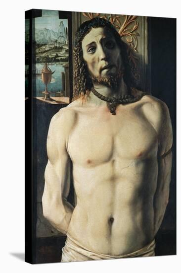 Christ at Column, Attributed to Donato Bramante-null-Stretched Canvas