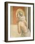 Christ at Column, Virgin and Figure of Penitent Dominican Saint, 1438-1447-Giovanni Da Fiesole-Framed Giclee Print