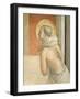 Christ at Column, Virgin and Figure of Penitent Dominican Saint, 1438-1447-Giovanni Da Fiesole-Framed Giclee Print