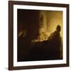 Christ at Emmaus-Rembrandt van Rijn-Framed Giclee Print