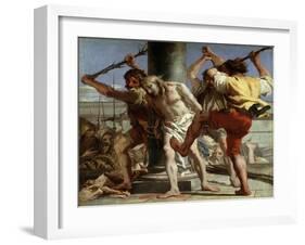 Christ at the Column, 1772-Giandomenico Tiepolo-Framed Giclee Print