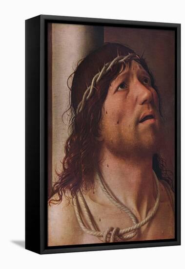 'Christ at the Column', c1476-Antonello da Messina-Framed Stretched Canvas