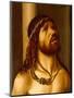 Christ at the Column-Antonio de Saliba-Mounted Premium Giclee Print