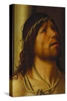 Christ at the Column-Antonello da Messina-Stretched Canvas