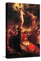 Christ at the Cross-Eugene Delacroix-Stretched Canvas