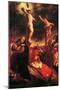 Christ at the Cross-Eugene Delacroix-Mounted Art Print