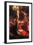 Christ at the Cross-Eugene Delacroix-Framed Art Print