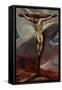 Christ at the Cross-El Greco-Framed Stretched Canvas