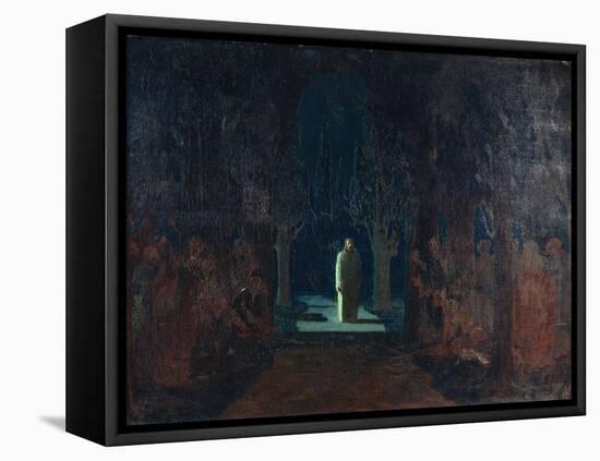 Christ at the Garden of Gethsemane-Arkhip Ivanovich Kuindzhi-Framed Stretched Canvas