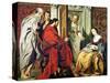 Christ at the House of Martha and Mary of Bethany-Jacob Jordaens-Stretched Canvas