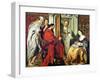 Christ at the House of Martha and Mary of Bethany-Jacob Jordaens-Framed Giclee Print