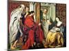 Christ at the House of Martha and Mary of Bethany-Jacob Jordaens-Mounted Giclee Print