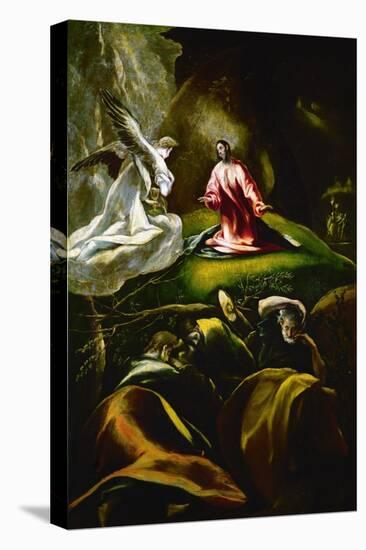 Christ at the Mount of Olives-El Greco-Stretched Canvas