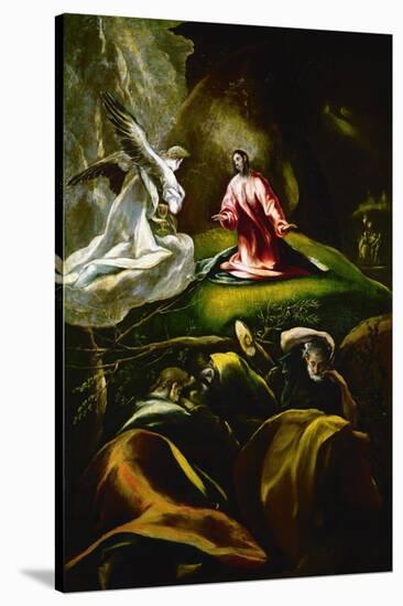 Christ at the Mount of Olives-El Greco-Stretched Canvas