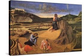 Christ at the Mount of Olives-Giovanni Bellini-Stretched Canvas