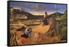 Christ at the Mount of Olives-Giovanni Bellini-Framed Stretched Canvas