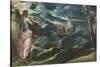 Christ at the Sea of Galilee, c.1575-80-Jacopo Robusti Tintoretto-Stretched Canvas