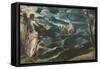 Christ at the Sea of Galilee, c.1575-80-Jacopo Robusti Tintoretto-Framed Stretched Canvas