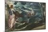 Christ at the Sea of Galilee, c.1575-80-Jacopo Robusti Tintoretto-Mounted Giclee Print