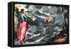 Christ at the Sea of Galilee, C1575-1580-Jacopo Tintoretto-Framed Stretched Canvas