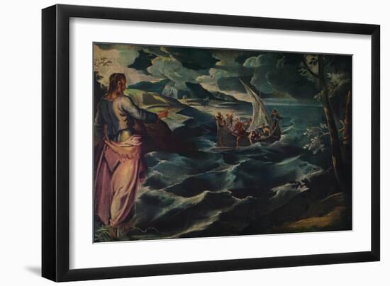 'Christ at the Sea of Galilee', c1575-1580.-Jacopo Tintoretto-Framed Giclee Print