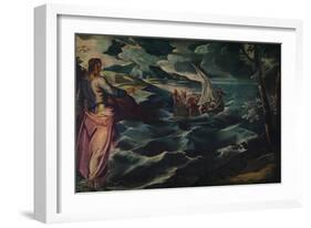 'Christ at the Sea of Galilee', c1575-1580.-Jacopo Tintoretto-Framed Giclee Print