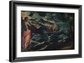 'Christ at the Sea of Galilee', c1575-1580.-Jacopo Tintoretto-Framed Giclee Print