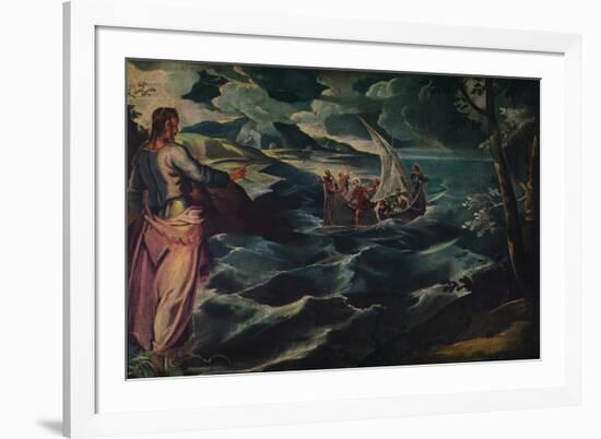 'Christ at the Sea of Galilee', c1575-1580.-Jacopo Tintoretto-Framed Giclee Print