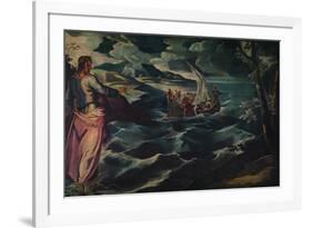 'Christ at the Sea of Galilee', c1575-1580.-Jacopo Tintoretto-Framed Giclee Print