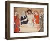 Christ at the Sepulchre, Supported by His Mother and Saint John-null-Framed Giclee Print