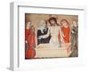 Christ at the Sepulchre, Supported by His Mother and Saint John-null-Framed Giclee Print