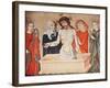 Christ at the Sepulchre, Supported by His Mother and Saint John-null-Framed Giclee Print