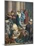 Christ at the Temple-Gustave Doré-Mounted Giclee Print