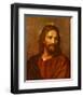 Christ at Thirty-Three-Heinrich Hofmann-Framed Art Print