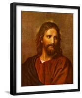 Christ at Thirty-Three-Heinrich Hofmann-Framed Art Print