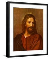 Christ at Thirty-Three-Heinrich Hofmann-Framed Art Print