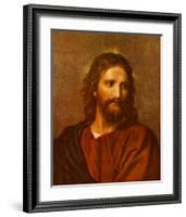 Christ at Thirty-Three-Heinrich Hofmann-Framed Art Print