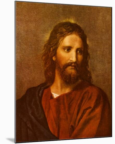 Christ at Thirty-Three-Heinrich Hofmann-Mounted Art Print