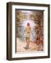 Christ Baptised by John the Baptist-William Brassey Hole-Framed Premium Giclee Print
