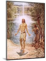 Christ Baptised by John the Baptist-William Brassey Hole-Mounted Premium Giclee Print