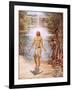 Christ Baptised by John the Baptist-William Brassey Hole-Framed Giclee Print