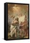 Christ Baptize-Sebastiano Ricci-Framed Stretched Canvas