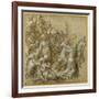 Christ Bearing His Cross Encounters St Veronica-Lavinia Fontana-Framed Giclee Print