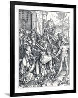 Christ Bearing the Cross, 1498-Albrecht Dürer-Framed Giclee Print