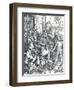 Christ Bearing the Cross, 1498-Albrecht Dürer-Framed Giclee Print