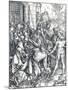 Christ Bearing the Cross, 1498-Albrecht Dürer-Mounted Premium Giclee Print