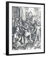 Christ Bearing the Cross, 1498-Albrecht Dürer-Framed Giclee Print