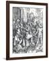 Christ Bearing the Cross, 1498-Albrecht Dürer-Framed Giclee Print