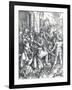 Christ Bearing the Cross, 1498-Albrecht Dürer-Framed Giclee Print